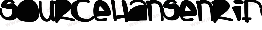 sourcehansenrifsc bo字体转换